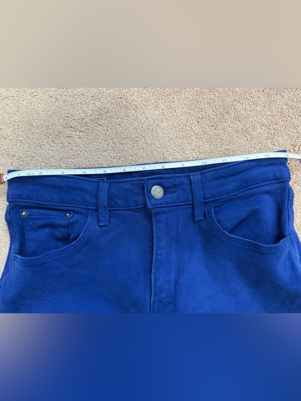 Levi’s High Rise Skinny Cobalt Jeans size 29 x 31 - Picture 6 of 6